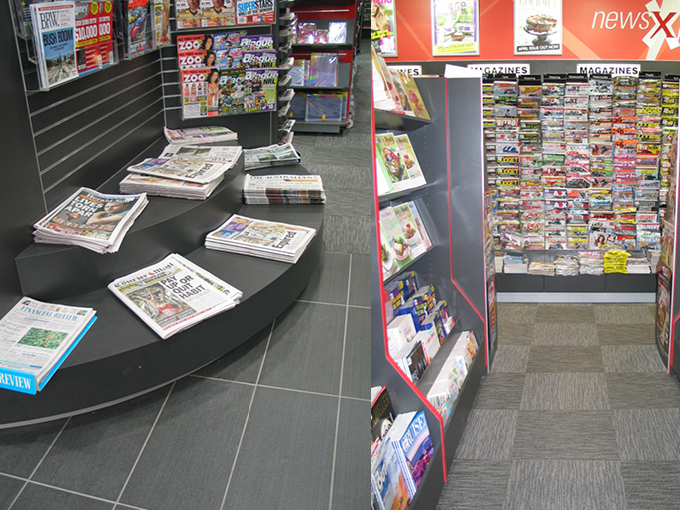 NewsXpress Robina | Newsagency Retail Shop Interior Designers | Australiawide