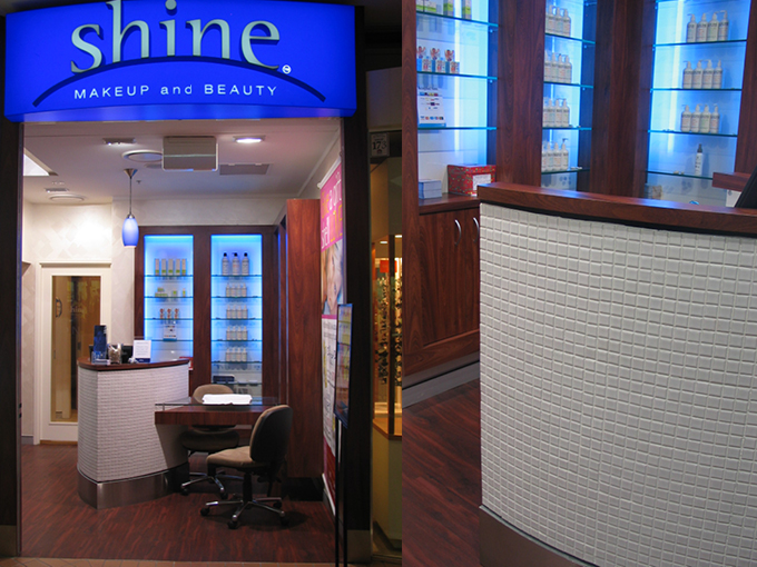 Shine Southport Beauty & Makeup | Retail Shop Interior Designer