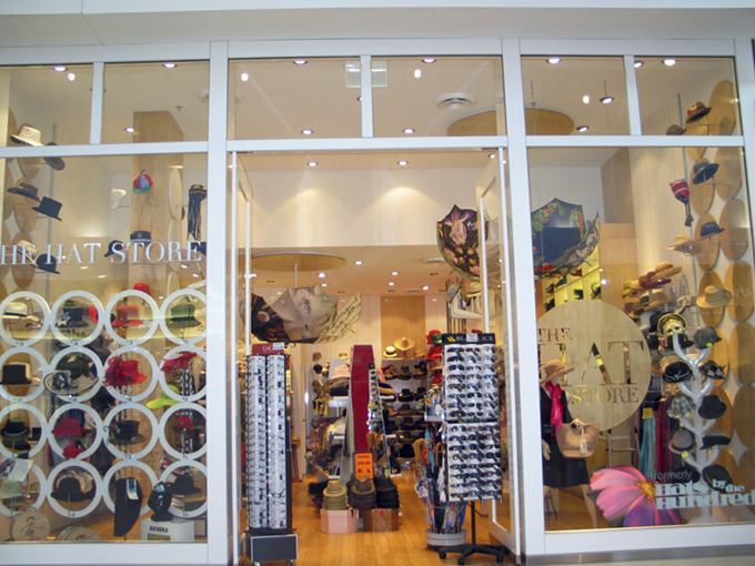 The Hat Store Robina | Retail shop interior designers | Shopping centre designer