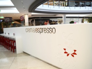 Crema Espresso Westfield Carindale latest shop design by David Cuschieri