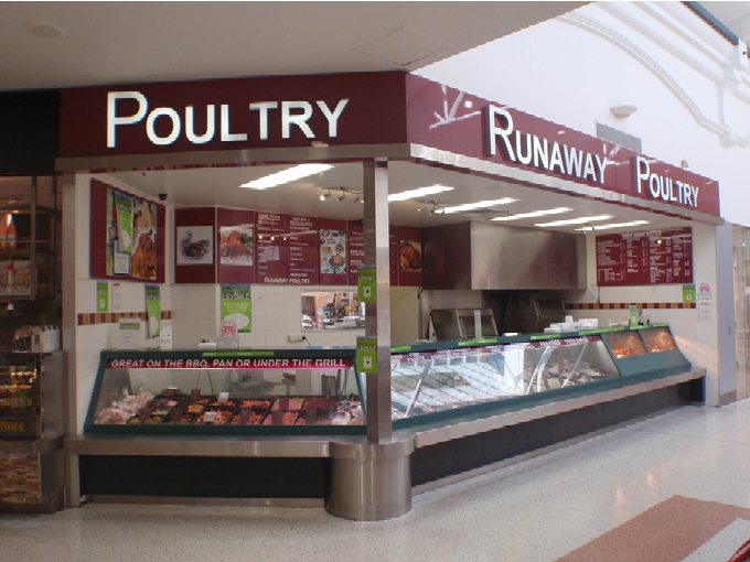 Runaway Poultry shop design
