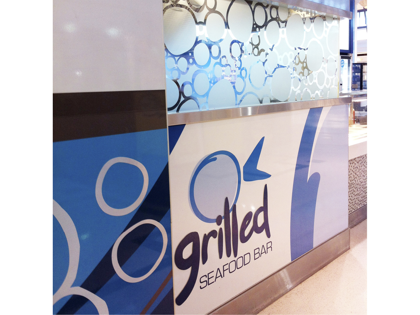 Grilled Seafood - latest design by Gold Coast retail designers Cuschieri Design