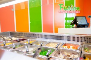 Fusion Frozen Yogurt fitted out by S & S Shopfitting Concepts
