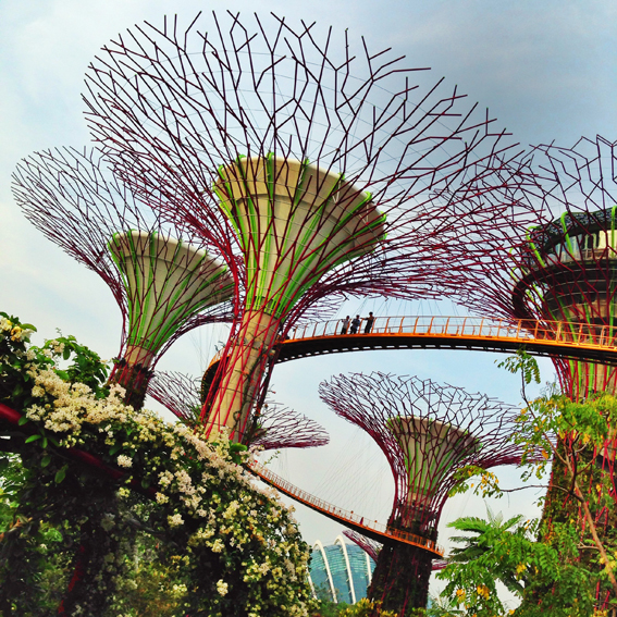 Man made structures imitating nature