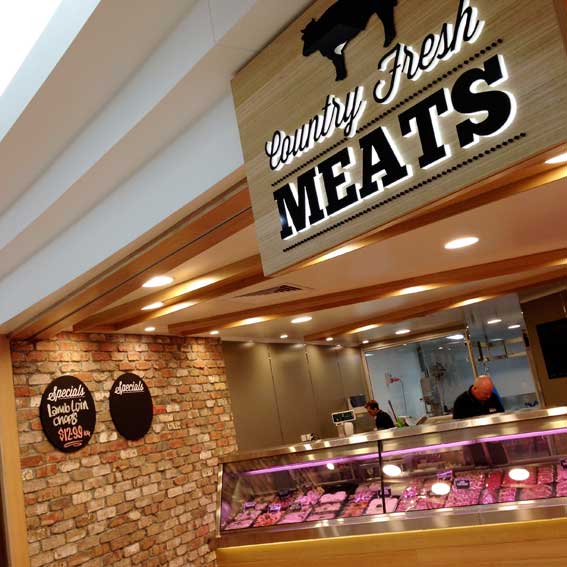 Gold Coast latest retail butcher design