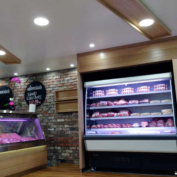 Gold Coast latest retail butcher design