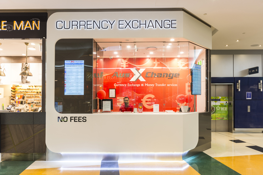 AusXchange currency exchange kiosk design