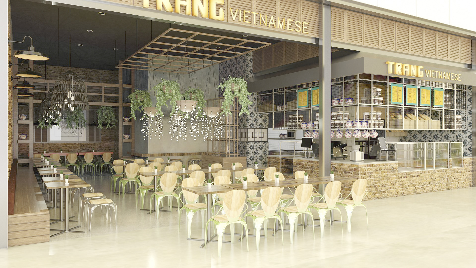 Vietnamese Restaurant Retail Design