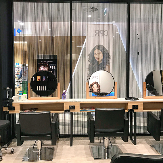 Retail design hair salon Gold Coast