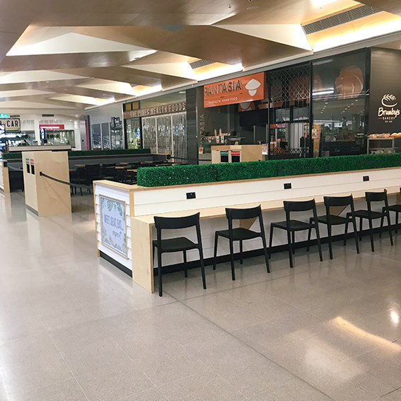 Mall Dining Area Design Gold Coast